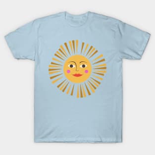 Sun with a face T-Shirt